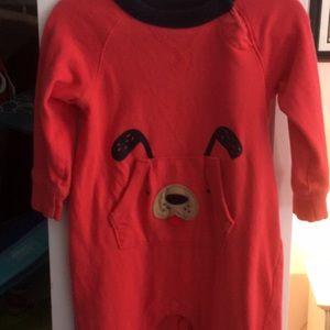 Super cute puppy face one piece